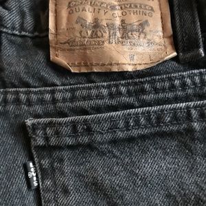 Levi's Shorts - Vintage Levi Black Shorts 🌼 Levi's Shorts - Vintage Levi Black Shorts 🌼